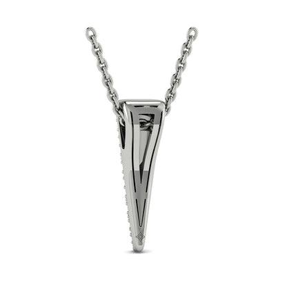 Diamond Pendant from MIRAVEL Collection in Platinum