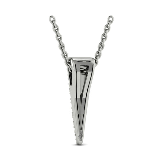 Diamond Pendant from MIRAVEL Collection in Platinum