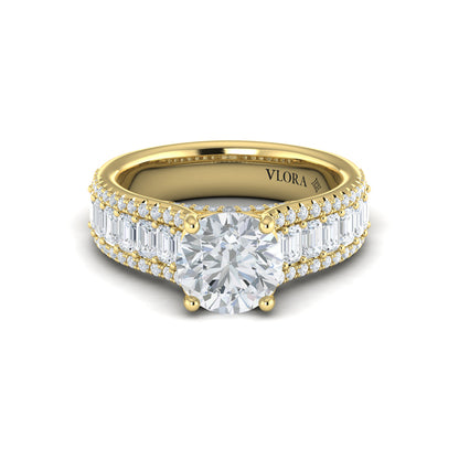 Opulence Oval Engagement Ring