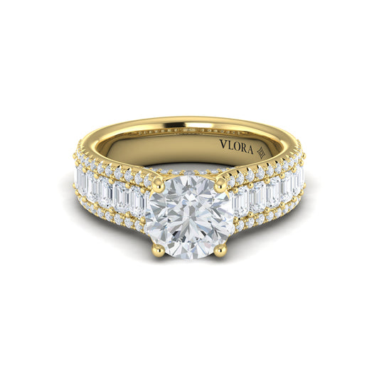 Opulence Oval Engagement Ring