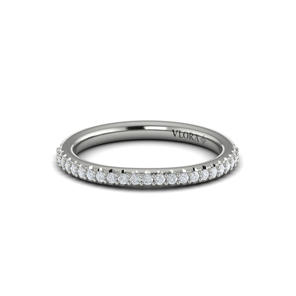 Matching Bands Wedding Band in Platinum by Vlora Bridal