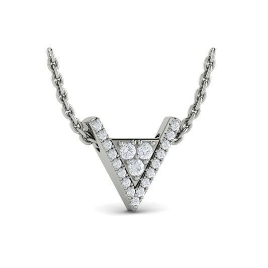 Diamond Trinity Necklace