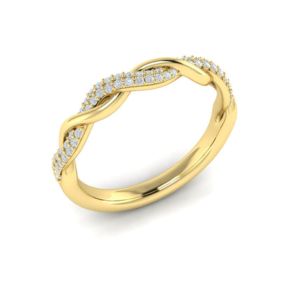 Entwined Stackable Band