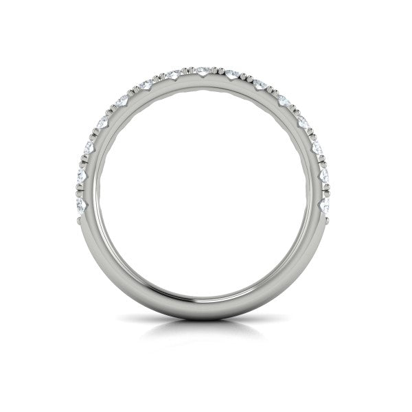 Matching Bands Wedding Band in Platinum by Vlora Bridal