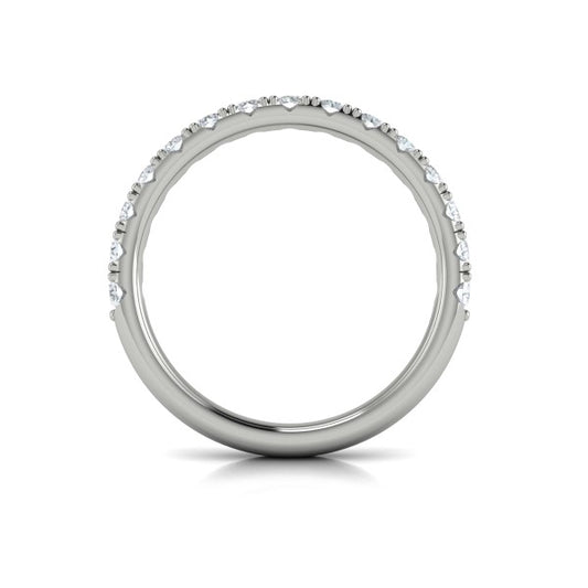 Matching Bands Wedding Band in Platinum by Vlora Bridal