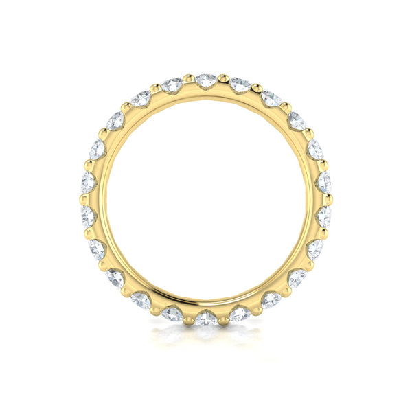 Bold Pave Eternity Ring