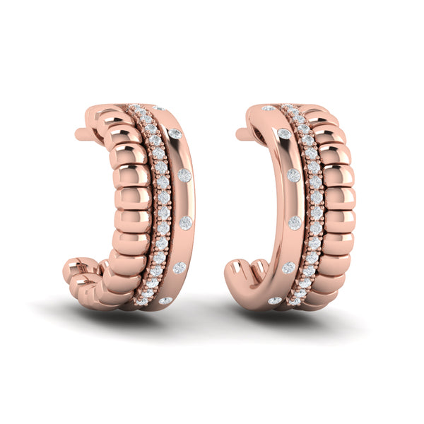 Triple Hoop Earrings