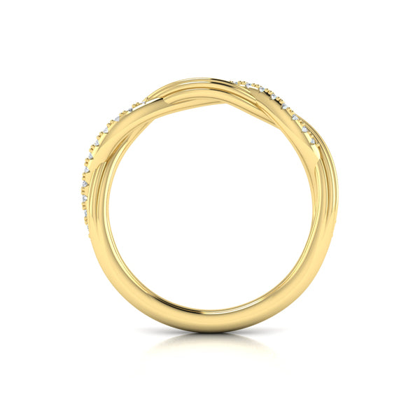 Entwined Stackable Band