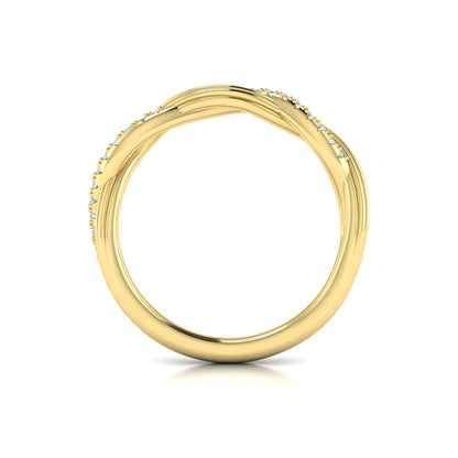 Entwined Stackable Band