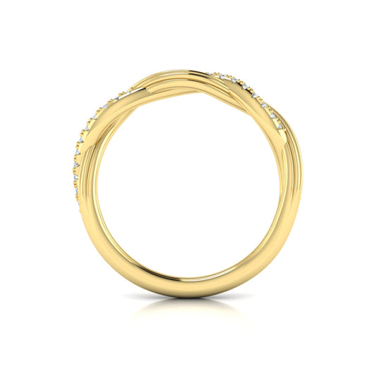 Entwined Stackable Band