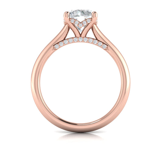 Cathedral Classic Solitaire Engagement Ring