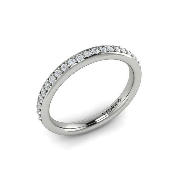 Matching Bands Wedding Band in Platinum by Vlora Bridal