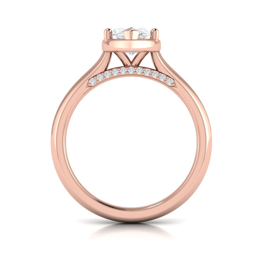 Marquise Diamond  Engagement Ring