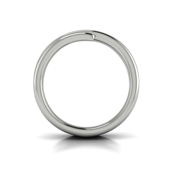 Center Diamond Baguette Open Wrap Ring