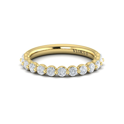 Refined Round Diamond Band