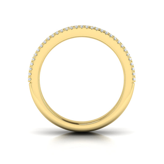 Diamond Baguette Double Row Ring