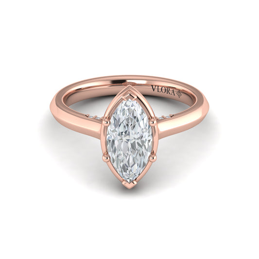 Marquise Diamond  Engagement Ring