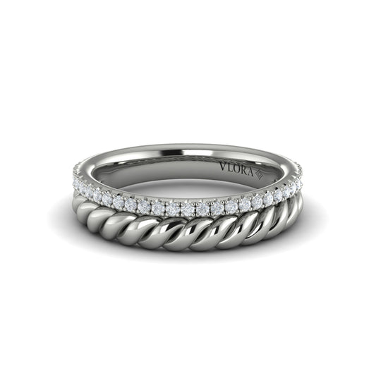 Twist Double Ring