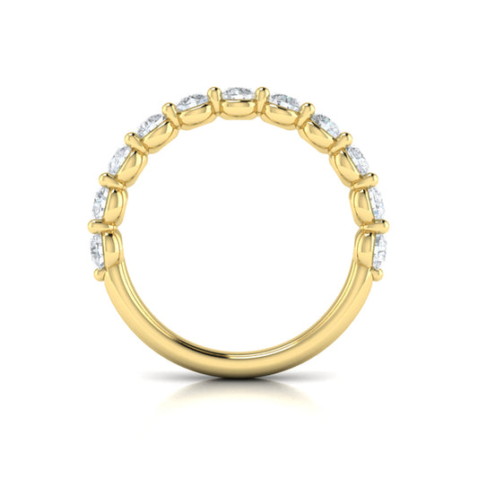 Bold Round Diamond Band
