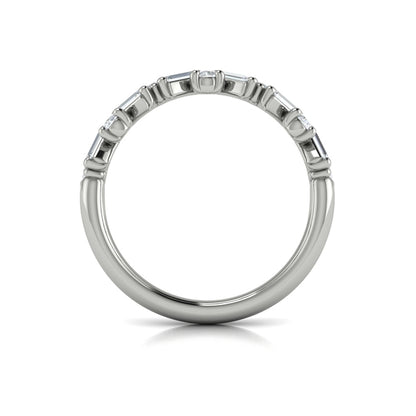 Stackable Bands Wedding Band in Platinum by Vlora Bridal