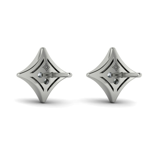 Diamond Vlora Star Stud Earrings