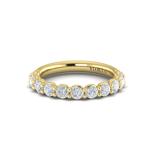 Bold Round Diamond Band