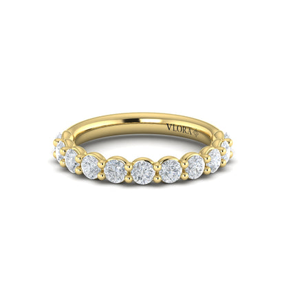 Bold Round Diamond Band