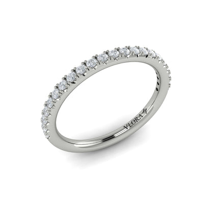 Matching Bands Wedding Band in Platinum by Vlora Bridal