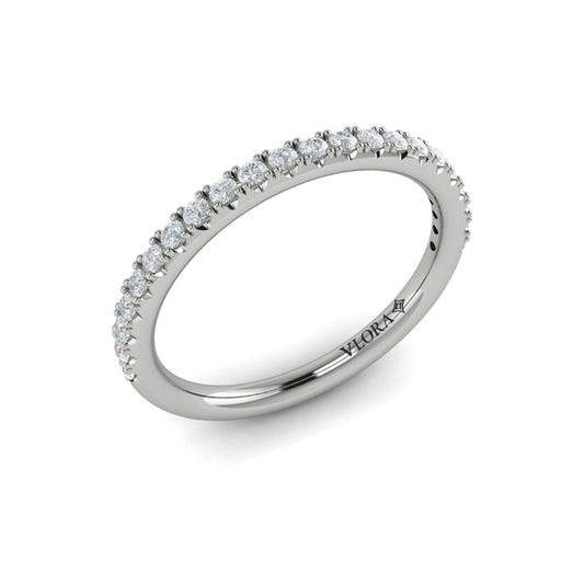 Matching Bands Wedding Band in Platinum by Vlora Bridal