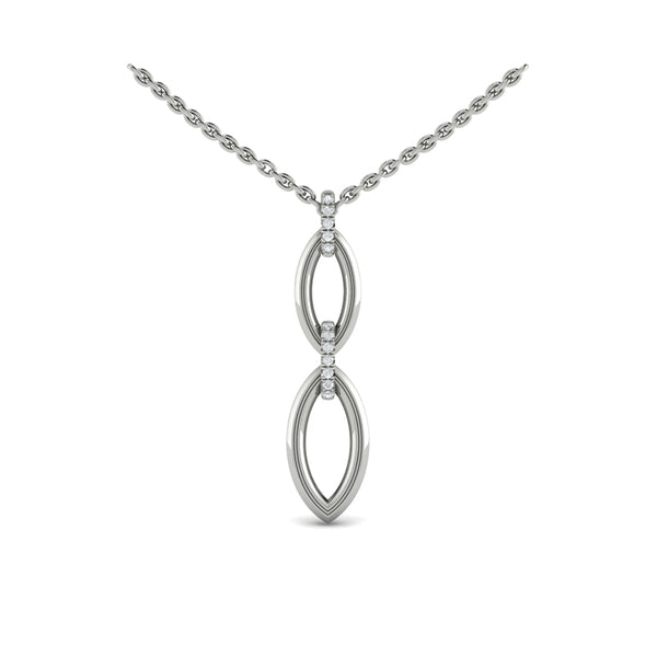 Double Drop Link Necklace