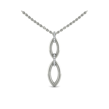 Double Drop Link Necklace