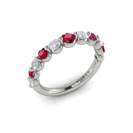 Diamond and Ruby Ring