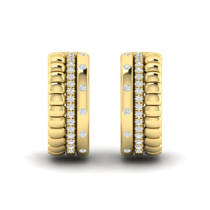 Triple Hoop Earrings