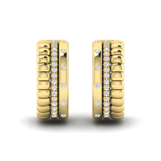 Triple Hoop Earrings