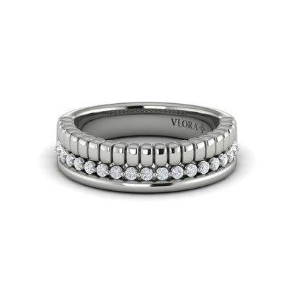 Diamond Contour Ring