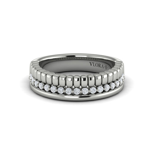 Diamond Contour Ring