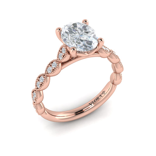 Unity Oval Engagement Ring