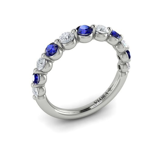 Diamond and Sapphire Ring