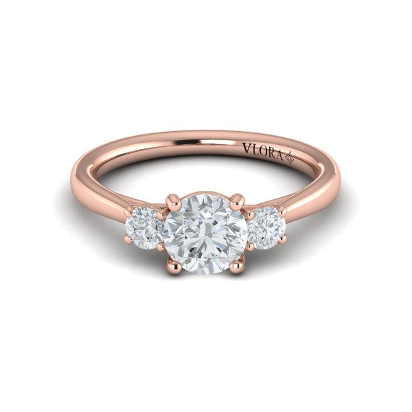 Timeless Trio Three Stone Engagement Ring