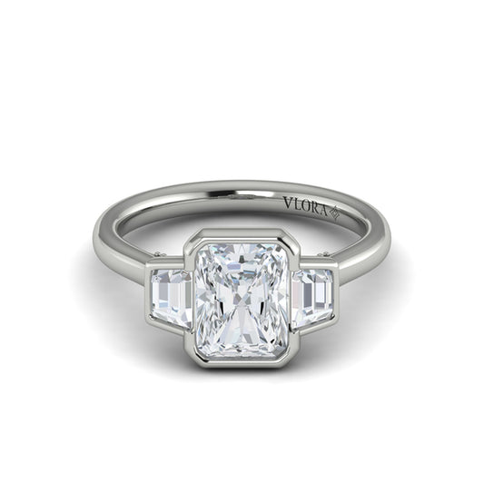 Architectural Elegance Engagement Ring
