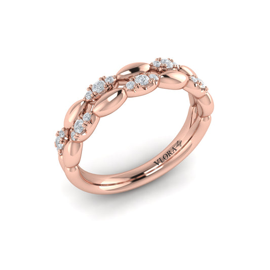 Diamond Marquise Link Band