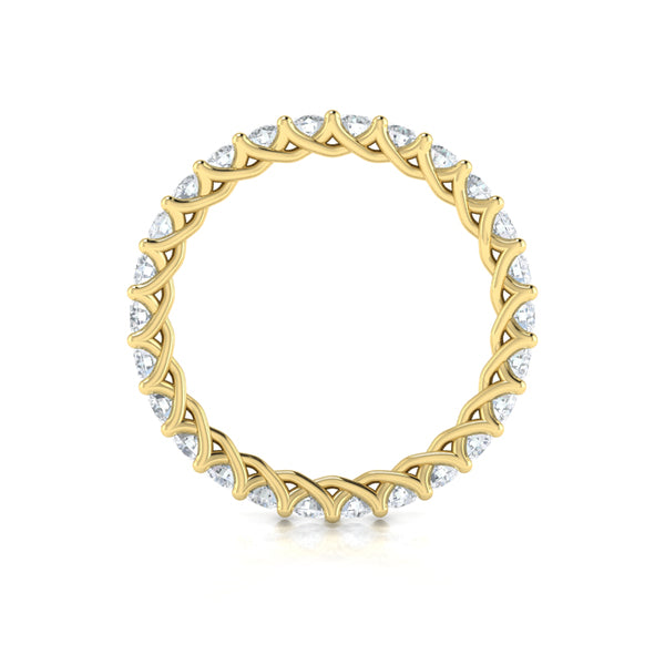 Woven Eternity Ring