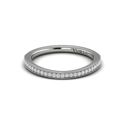 Matching Bands Wedding Band in Platinum by Vlora Bridal