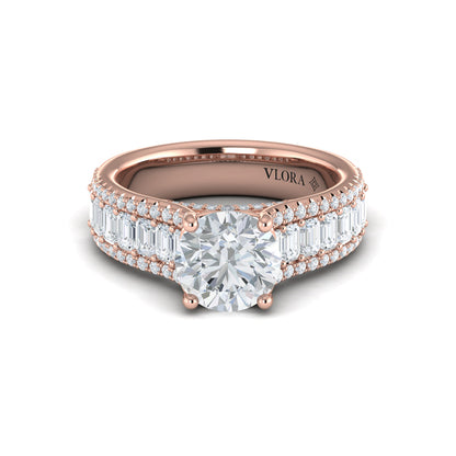 Opulence Oval Engagement Ring