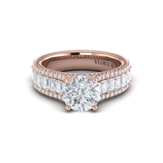 Opulence Oval Engagement Ring