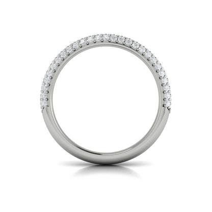 Bold Pavé Diamond Band