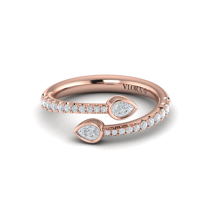 Diamond Double Wrap Ring