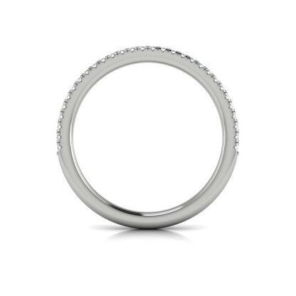 Stackable Bands, Colored Bands Wedding Band in Platinum by Vlora Bridal