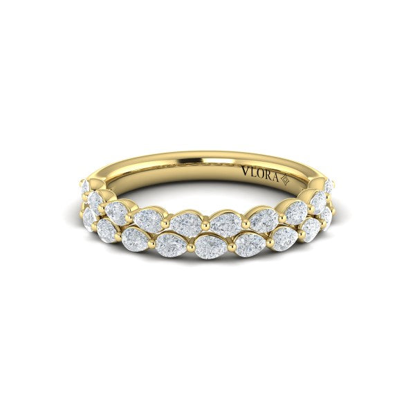 Double Pear Shape Stackable Band