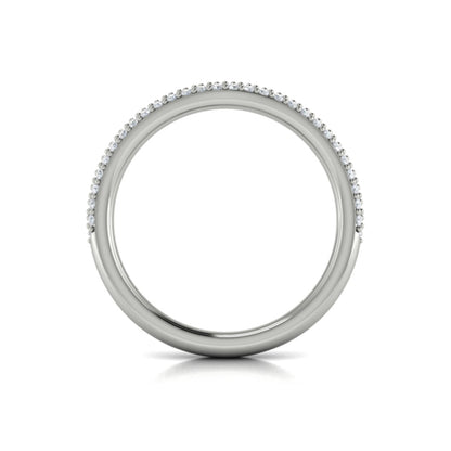 Matching Bands Wedding Band in Platinum by Vlora Bridal